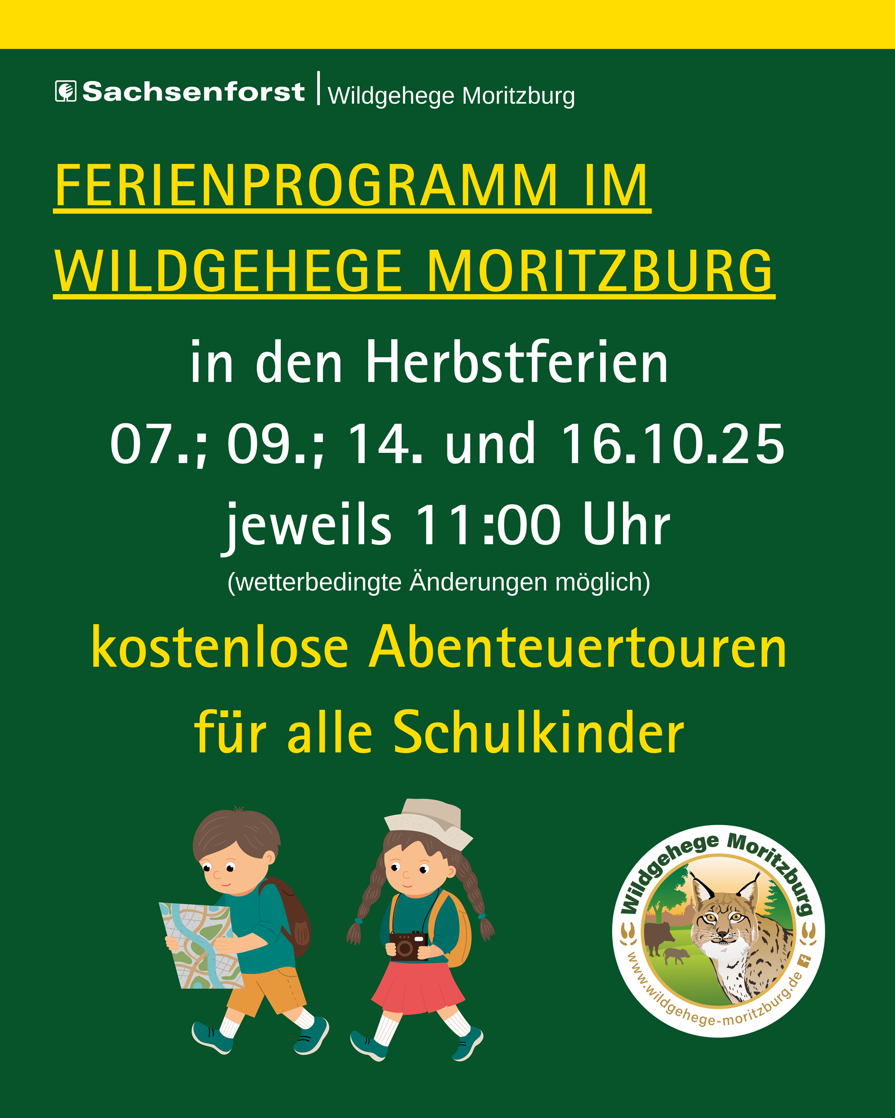 Plakat zum Ferienprogramm