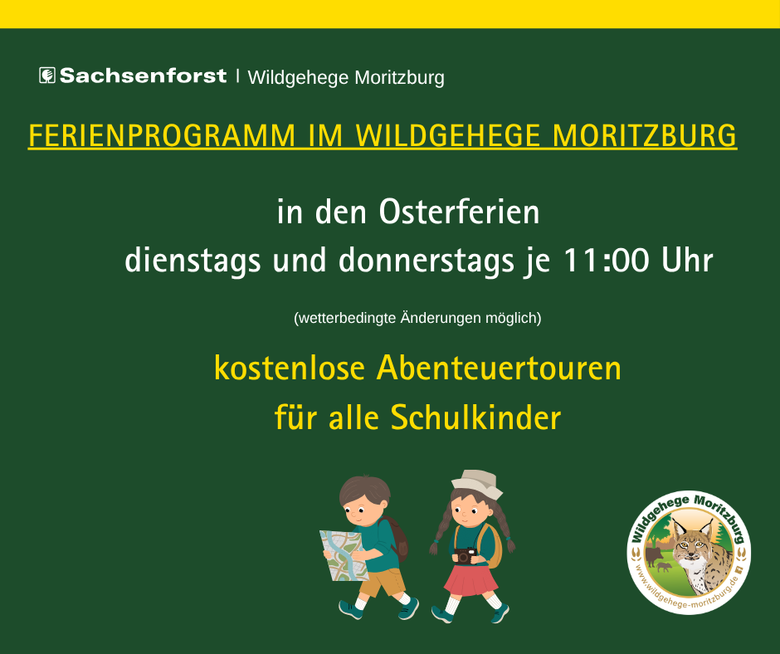 Plakat Ferienprogramm Ostern 2026