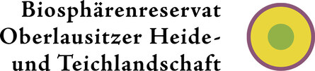 Logo des UNESCO-Biosphärenreservates Oberlausitzer Heide- und Teichlandschaft