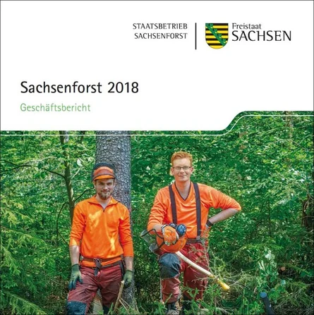 Titelbild des Gesch&auml;ftsberichtes 2018
