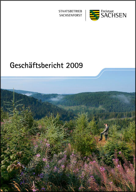 Titelblatt des Geschäftsberichts 2009
