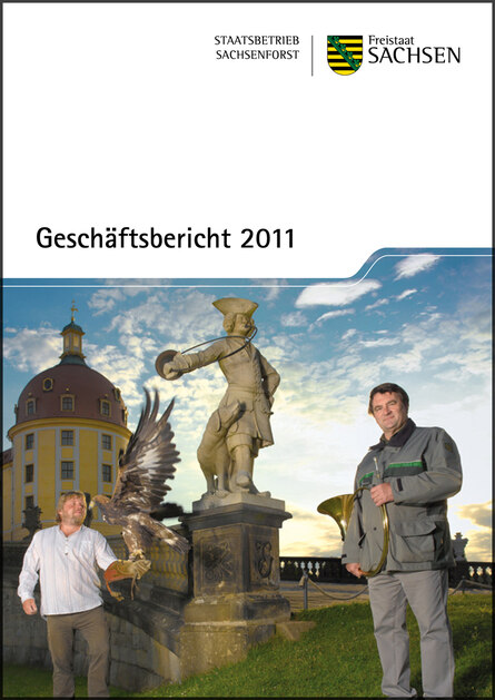 Titelblatt des Geschäftsberichts 2011