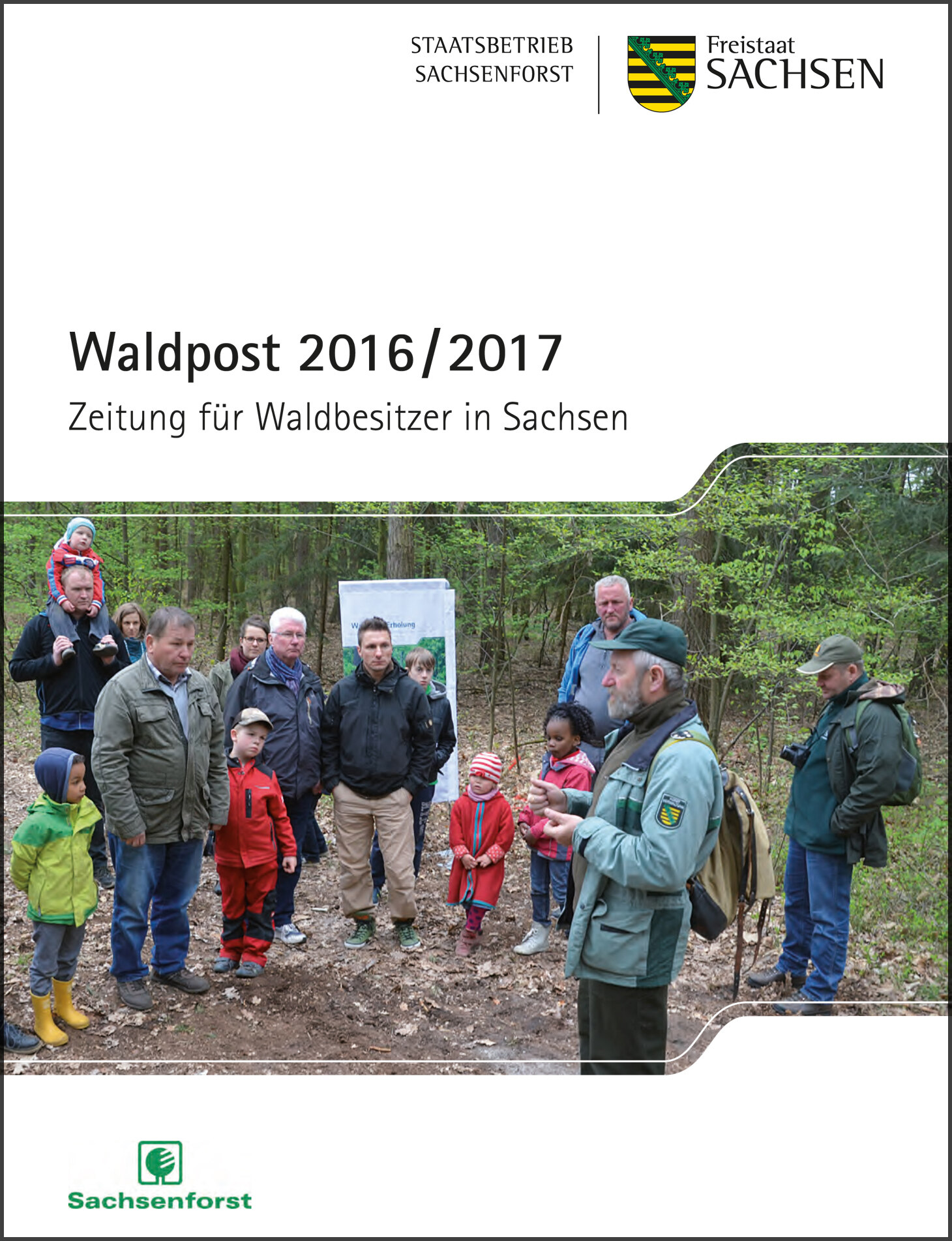 Titelblatt der Waldpost