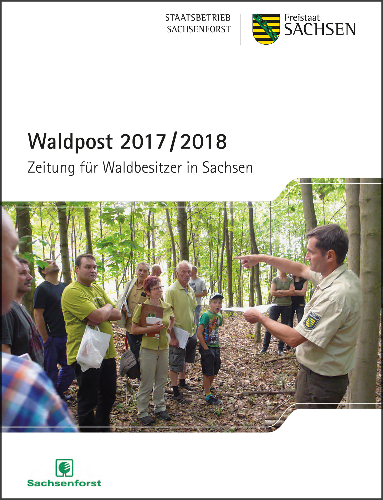 Titelblatt der Waldpost