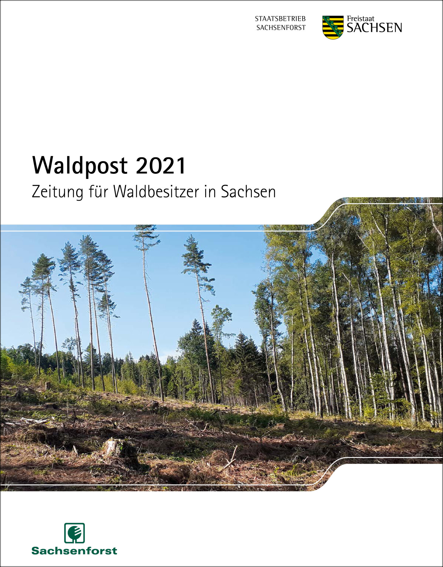 Titelblatt der Waldpost 2021