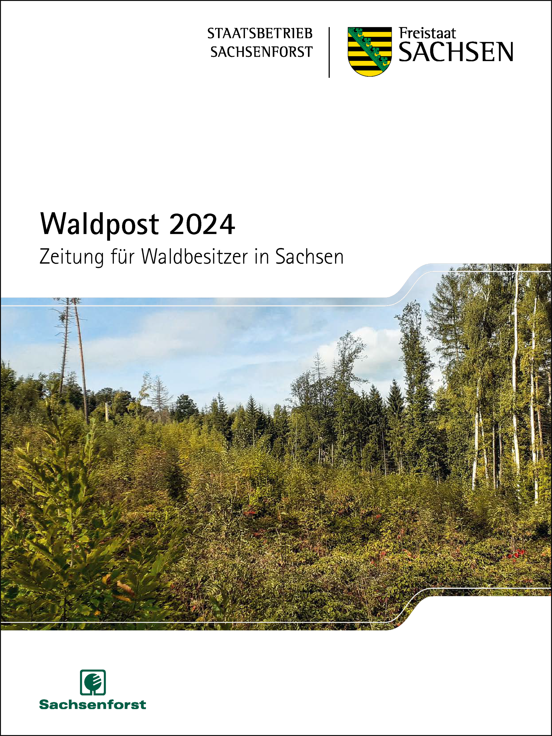 Titelblatt der Waldpost 2024