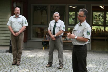 v. l. n. r.: Holm Karraß, Prof. Dr. Hubert Braun, Ralf Eichler 