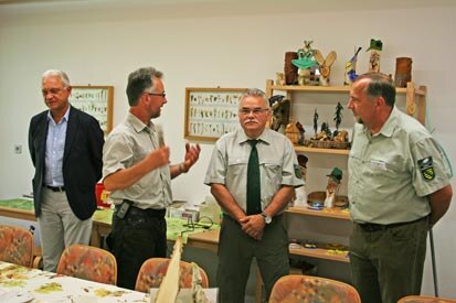Ralf Eichler im Gespräch mit Prof. Braun und Holm Karraß