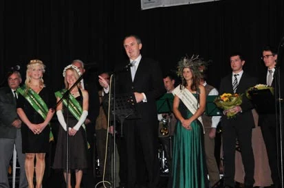 Forstminister Thomas Schmidt auf der B&uuml;hne