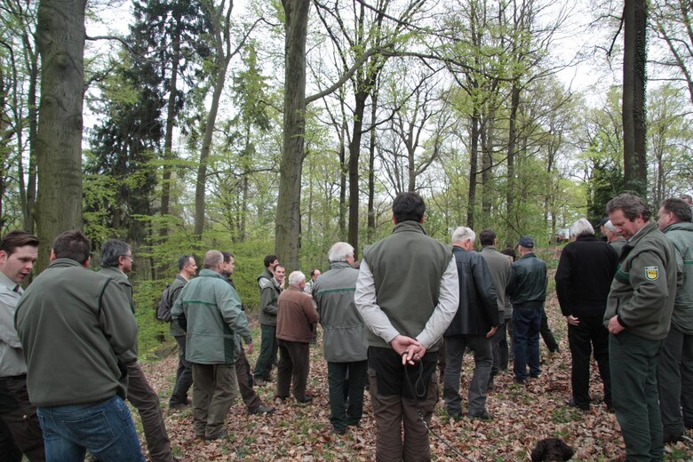 Exkursionsabschluss auf dem Oschatzer Collmberg