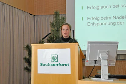 Veronika Harnisch am Rednerpult